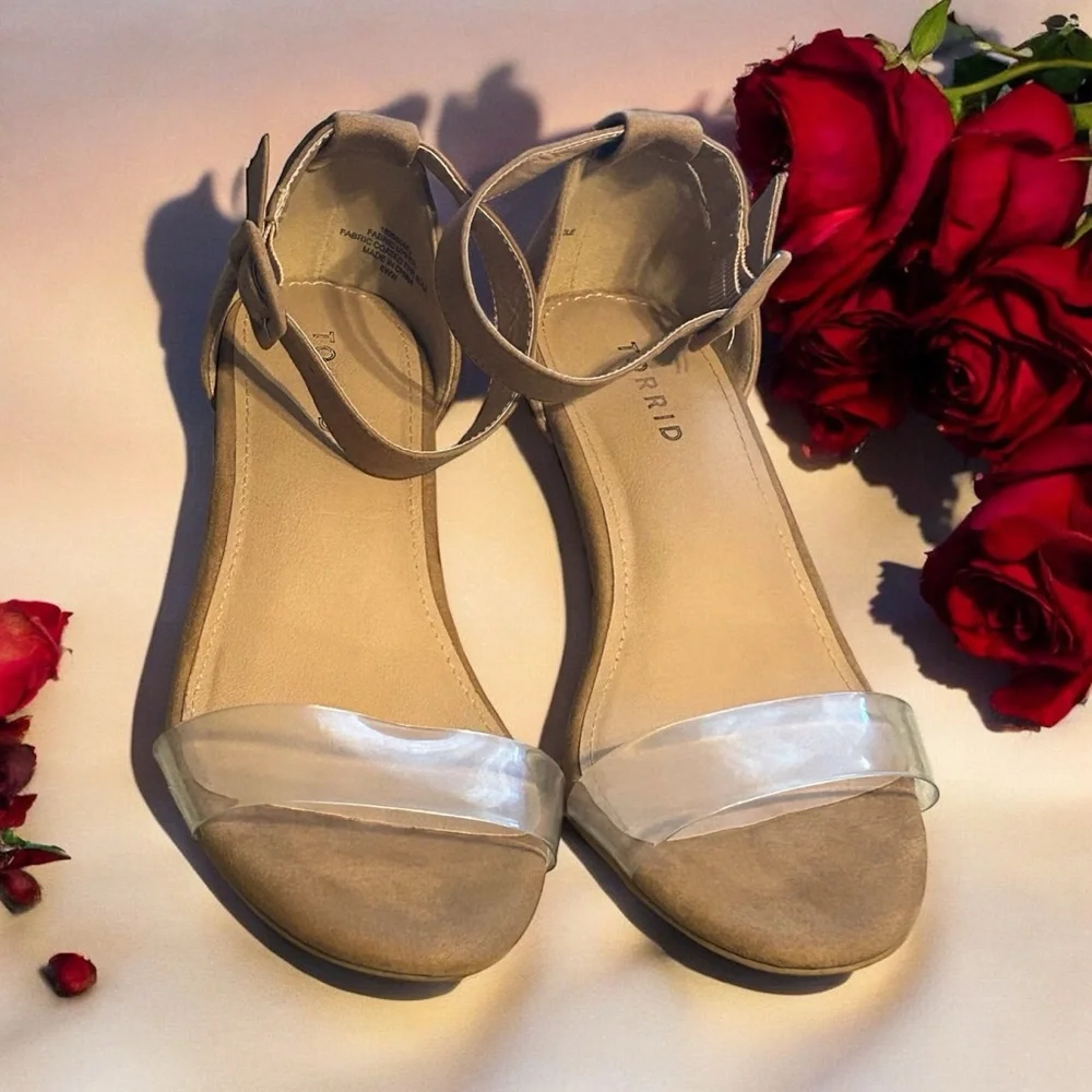Torrid clear heels 👠